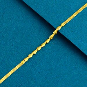 22K 916 Gold Exclusive Plain Ledies Bracelet