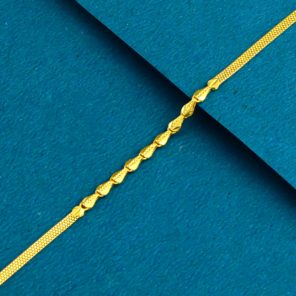 22K 916 Gold Exclusive Plain Ledies Bracelet