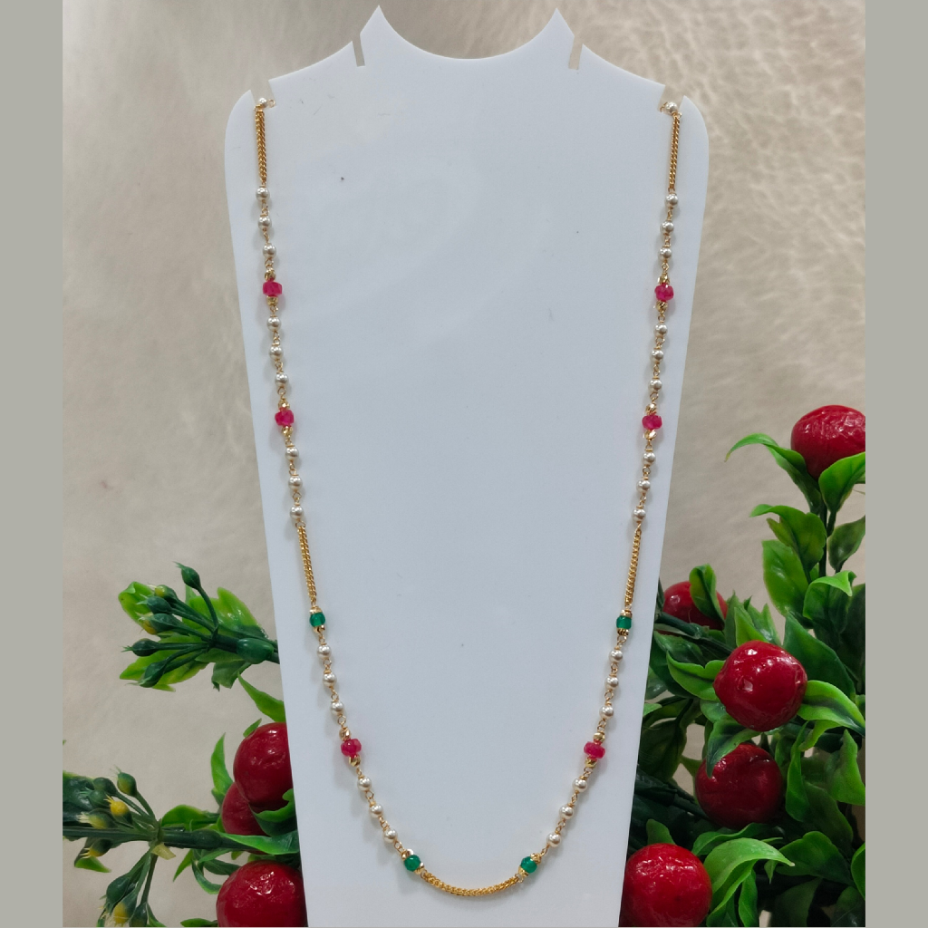 916 gold fancy moti mala