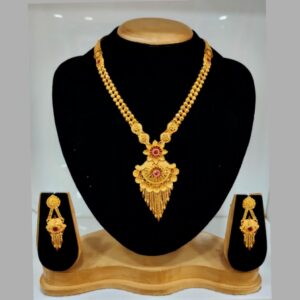 22k carat gold long fancy set