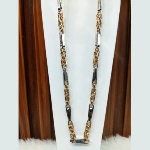 18k Gold Rose Gold Mens Chain