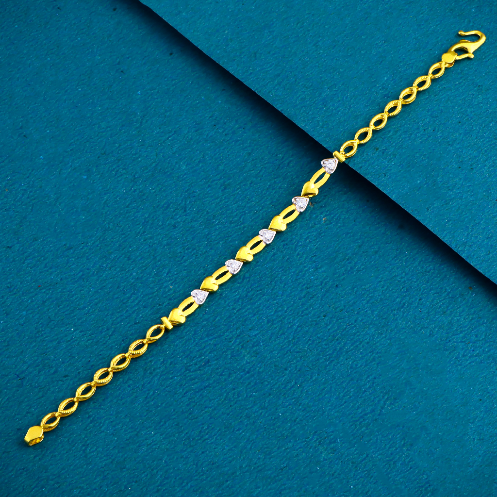 22k 916 Gold Fancy Ledies bracelet