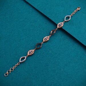 18k rose gold ladies bracelet