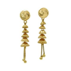 22k gold hanging tops Earrings