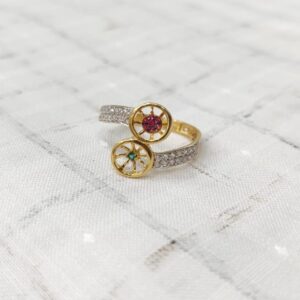 22KT Gold Beautiful Stylish Ring