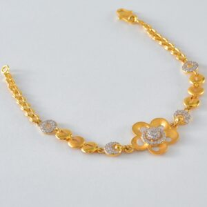 22kt gold delicate bracelet aj-0021