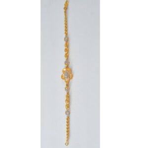 22kt gold delicate bracelet aj-0021