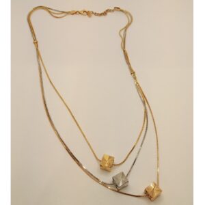 18k gold 3 Layer Chain