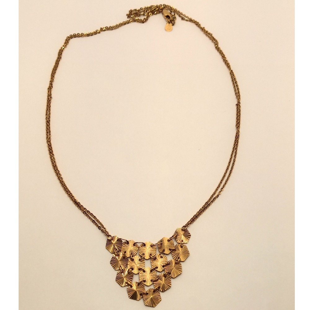 18k gold modern chain