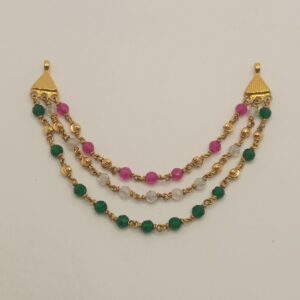 916 gold 3 layer mala