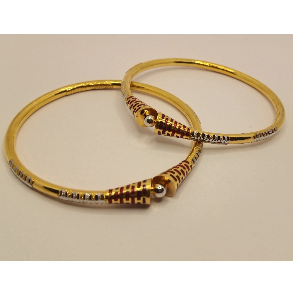 22k gold antique vakiya kadli