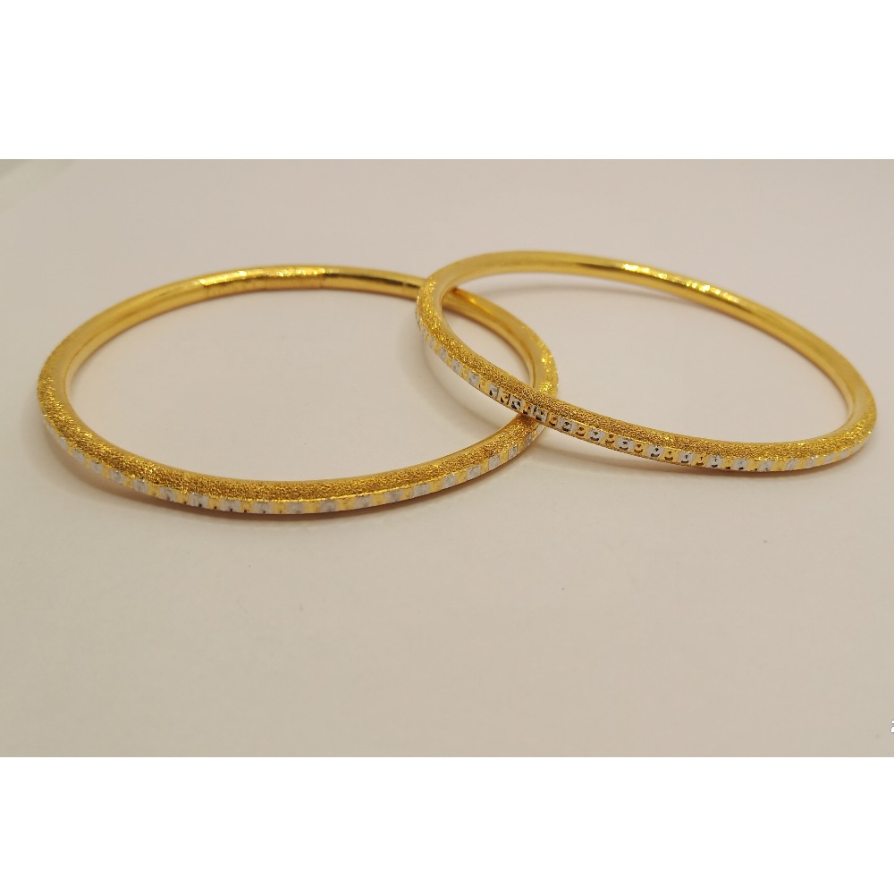 22k yellow gold copper kadli