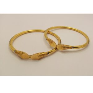 916 gold dazzling kadli bangle