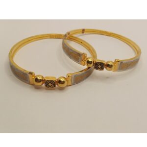 22k gold hallmarked ball pipe kadli