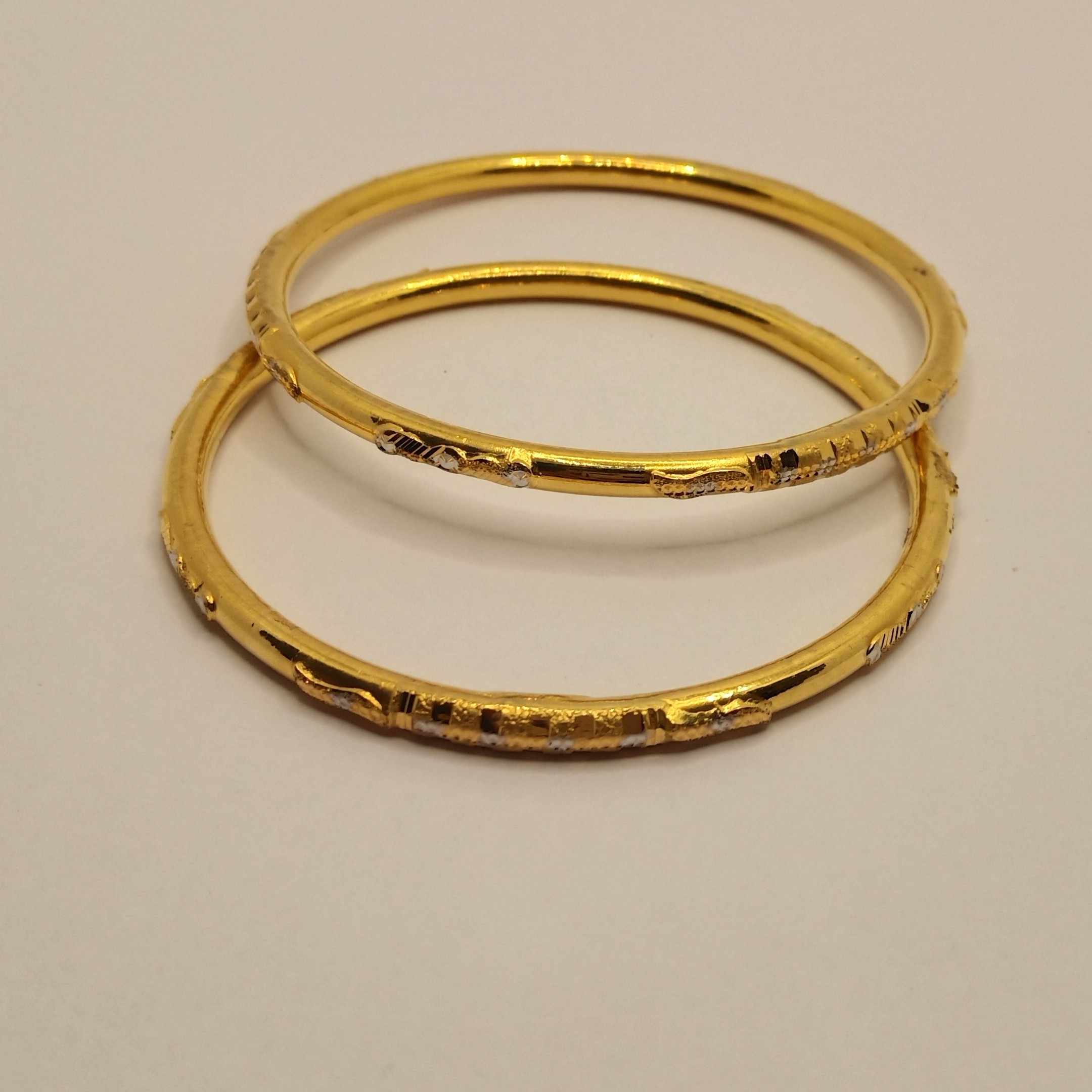 22K Gold Daily Wear Kadli Bangle