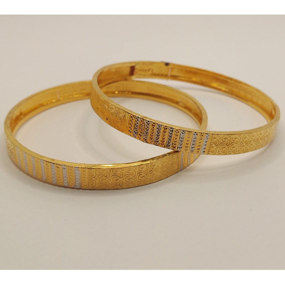 916 gold hallmarked designer kadli