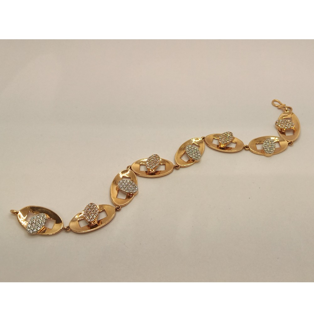 18k rose gold classy lucky for women