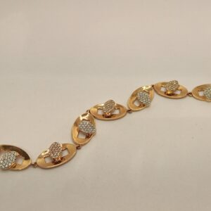 18k rose gold classy lucky for women