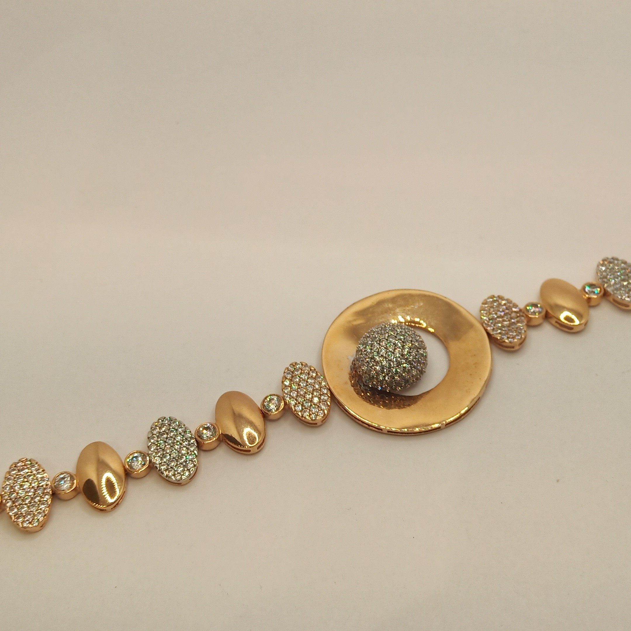 18k rose gold preety bracelet