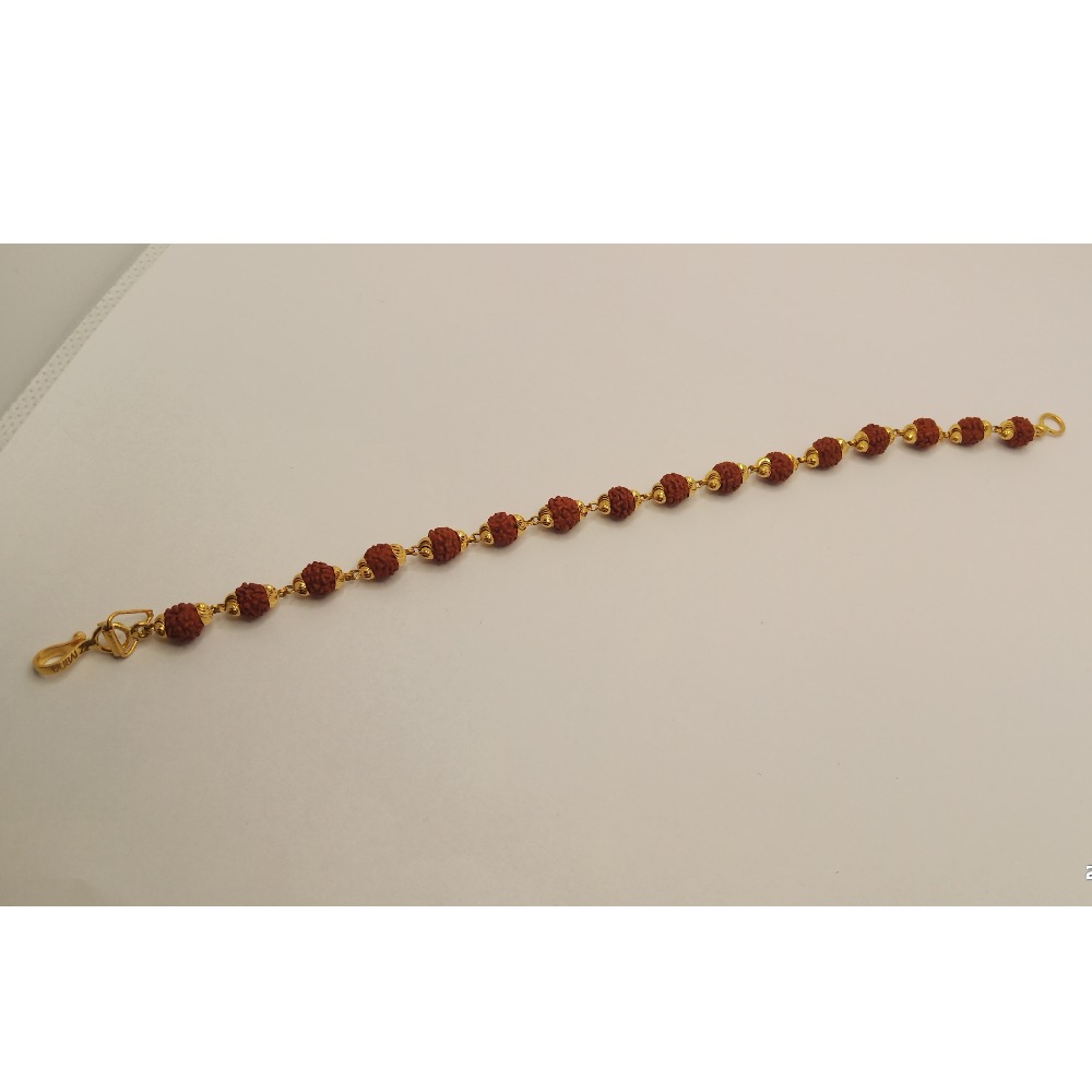 916 gold fancy rudraksh lucky