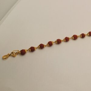 916 gold fancy rudraksh lucky