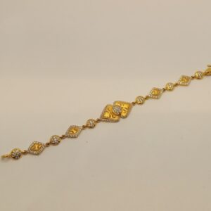 916 Gold CZ Fancy Lucky