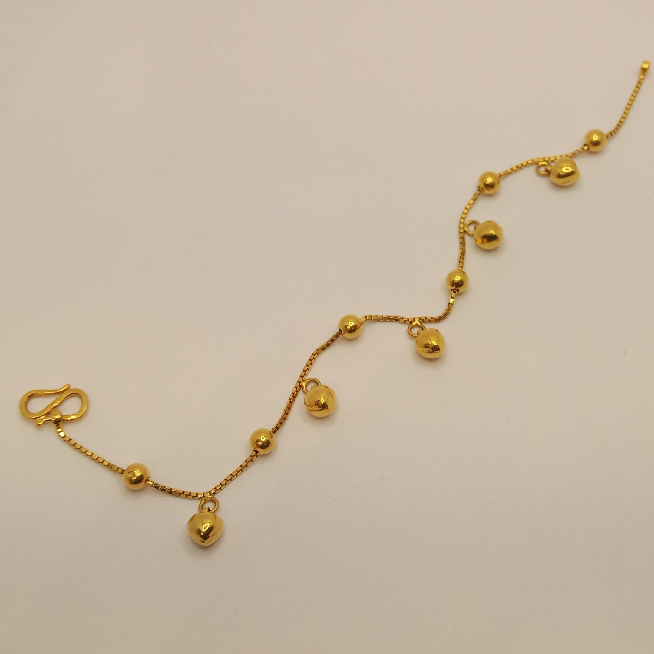 22k Gold Ghughri Bracelet