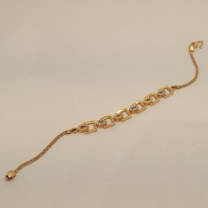 18K Rose Gold Designer Lucky Bracelet