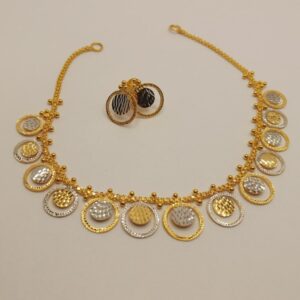916 Gold Delicate Necklace Set