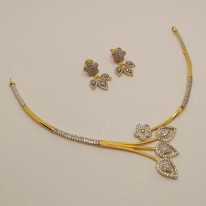 916 Gold Designer Necklace Set