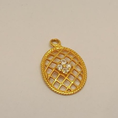 22k gold pendant