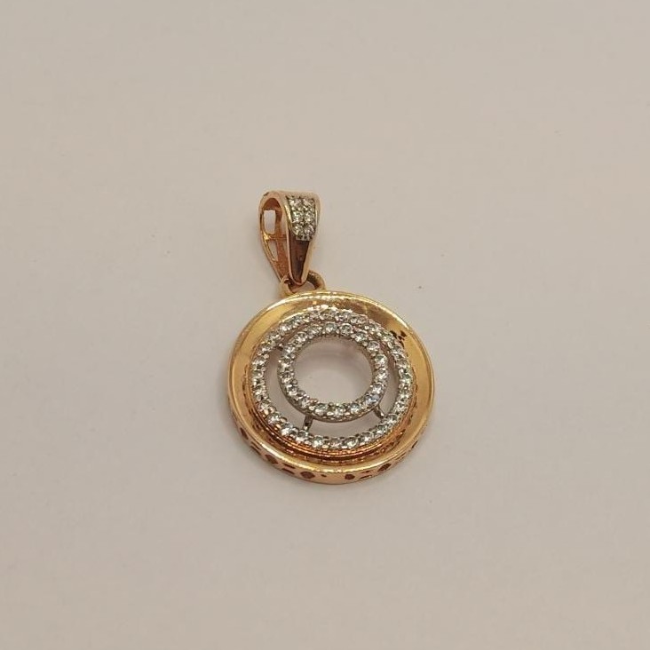 18K Gold Unique Pendant