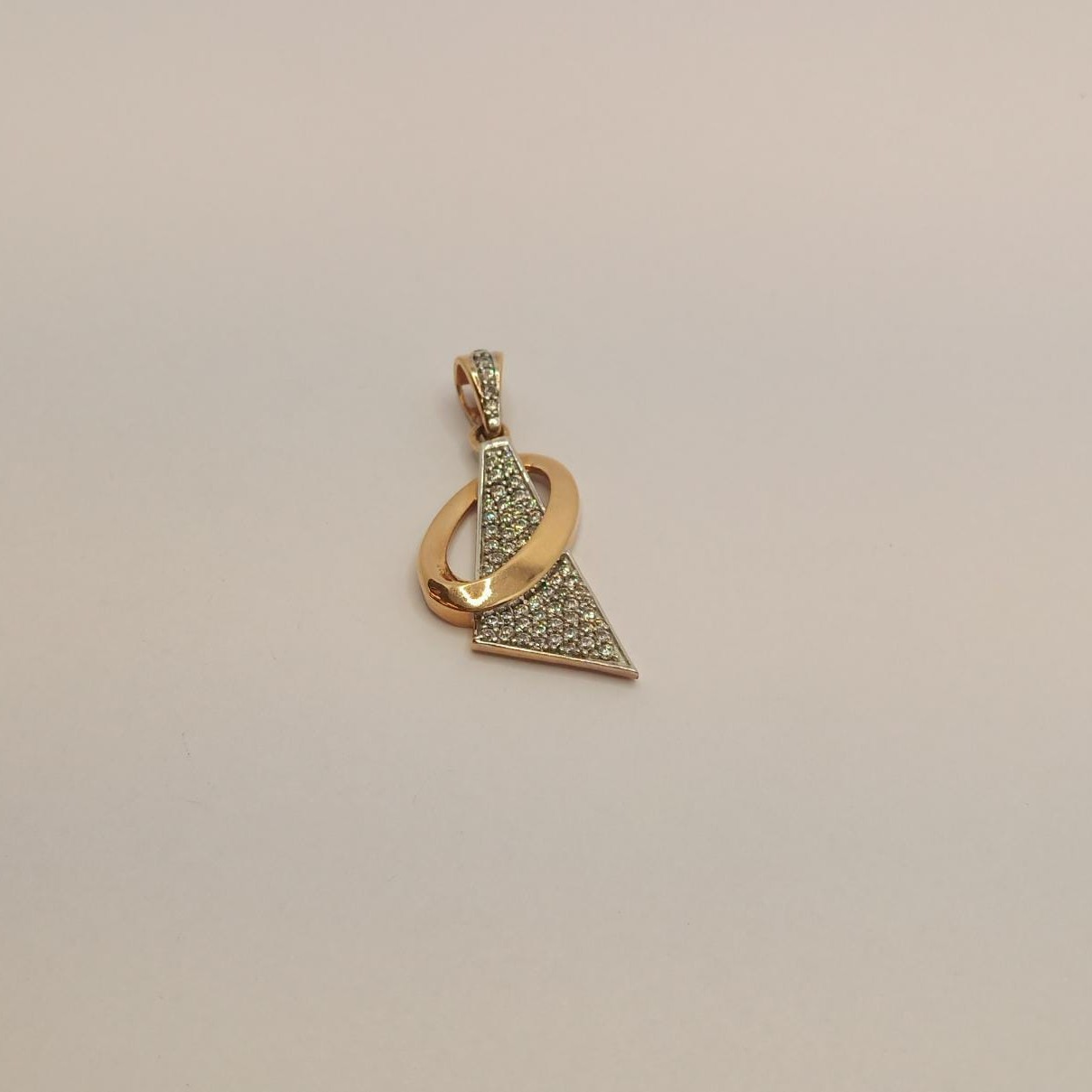 18k gold diamond  Pendant