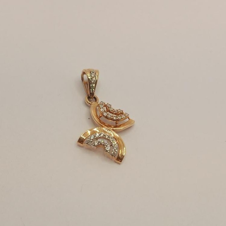 18k gold  butterfly design Pendant