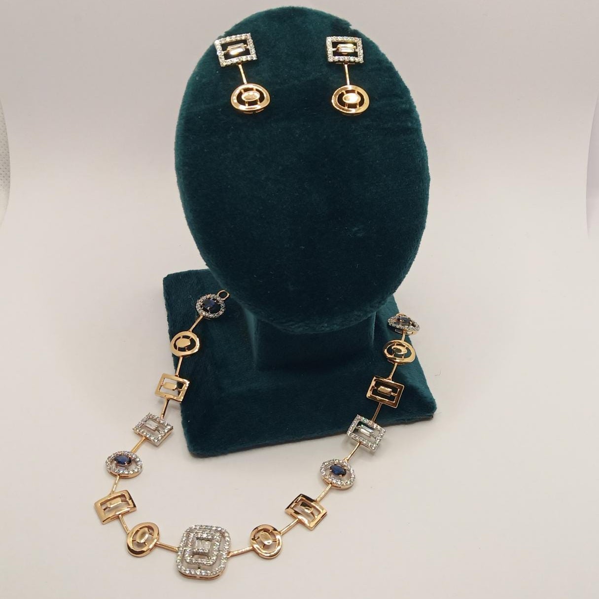 18K Rose Gold Fancy Necklace Set