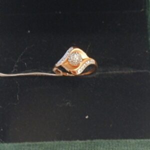 18K Gold Fancy Ring For Women