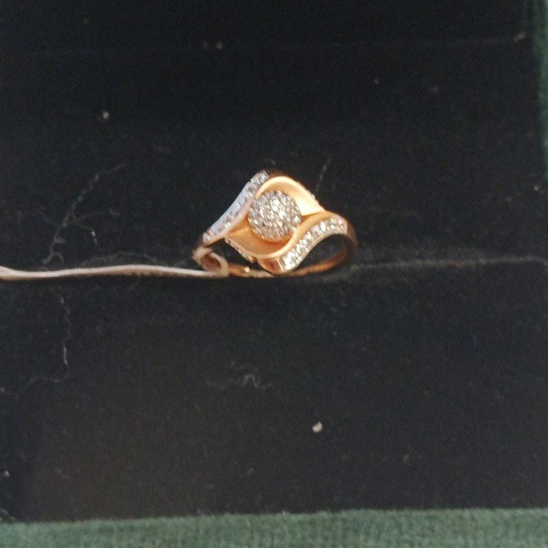 18K Gold Fancy Ring For Women