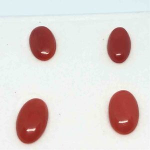 3ct Oval Red Red-Coral-Mungaa
