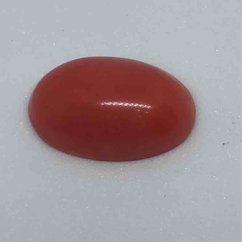 6ct Oval Red Red-Coral-Mungaa