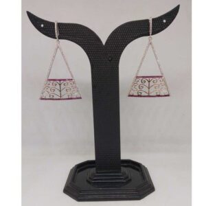 92.5 STERLING SILVER FANCY EARRING