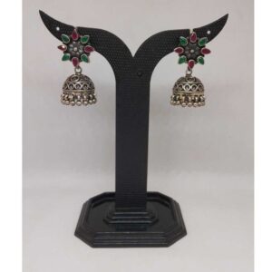 92.5 sterling silver oxides earring