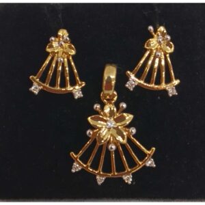 REAL DIAMOND DESIGNED PENDANT SET