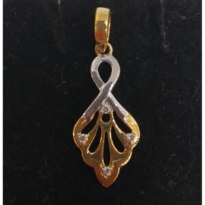 Real diamond designed pendant set