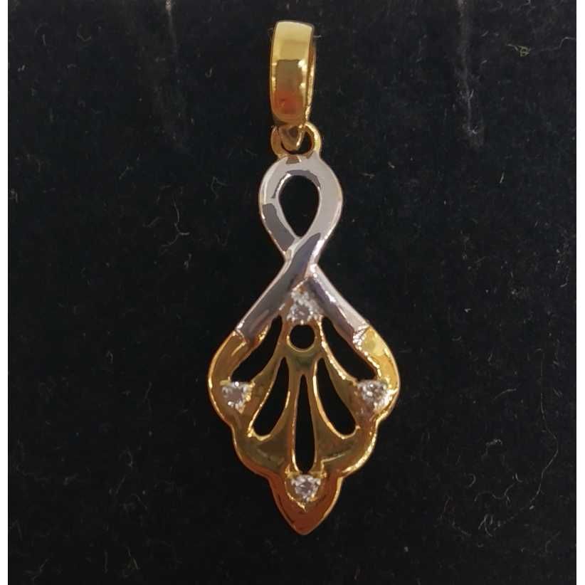 Real diamond designed pendant set - Image 3