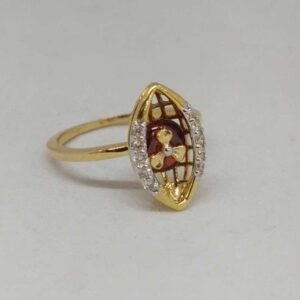 REAL DIAMOND BRANDED FANCY LADIES RING