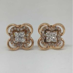 REAL DIAMOND ROSE GOLD BRANDED RING