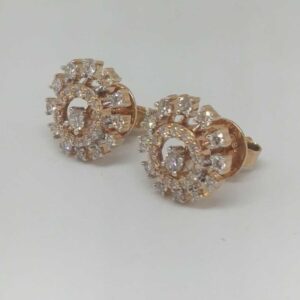 REAL DIAMOND ROSE GOLD BRANDED RING