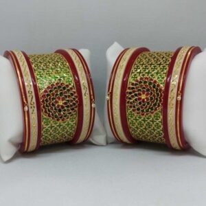 22 KT GOLD FLOWER DESIGNED RAS PATLA