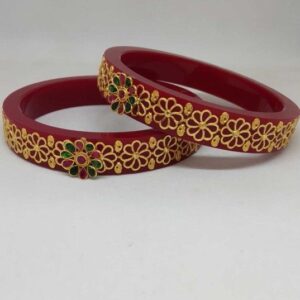 22 KT GOLD PRINTED DESIGNED RAS PATLA