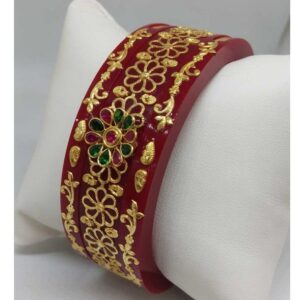 22 KT GOLD PRINTED DESIGNED RAS PATLA